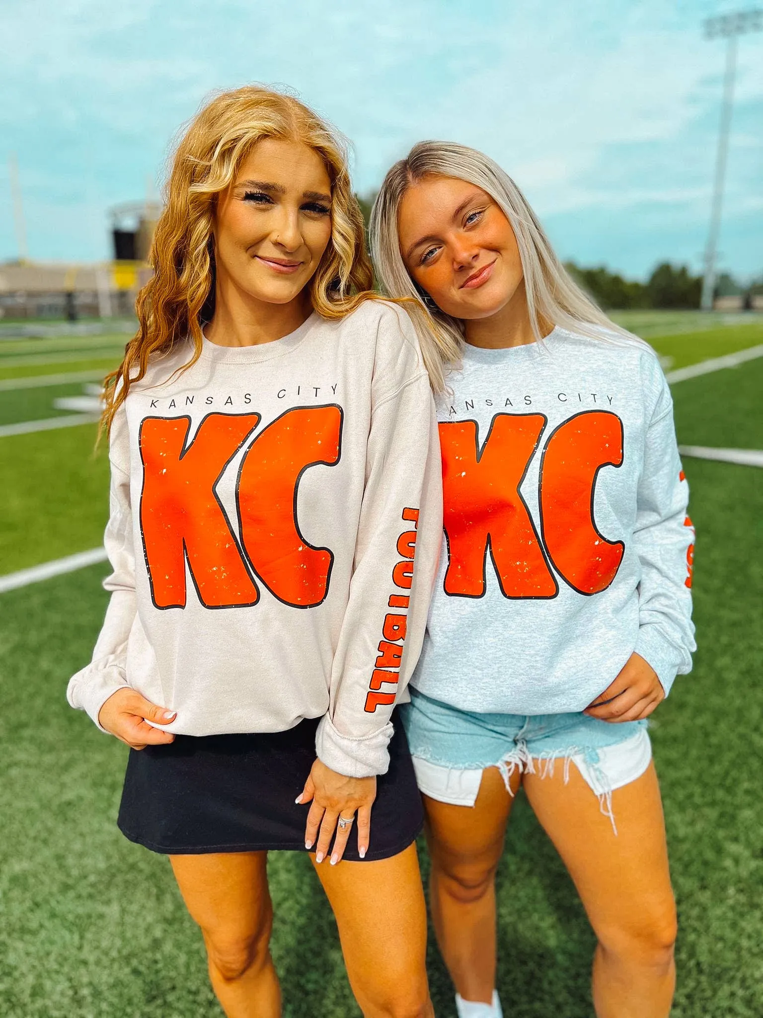Kansas City KC   Football sleeve