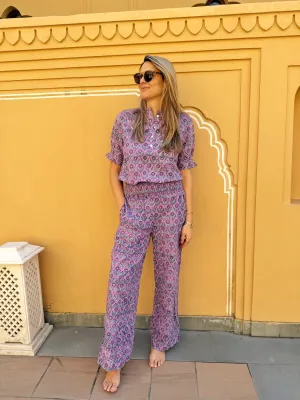 VentilatedBack Kay Top Purple Haze