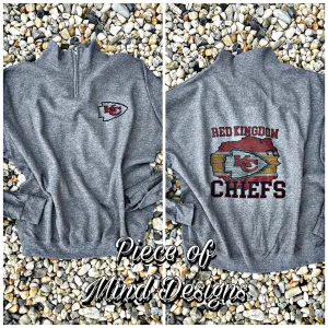 KC Chiefs Kingdom 1/4 Zip
