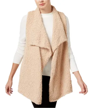 Kensie Womens Fuzzy Fashion Vest