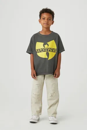 Kids Distressed Slim-Fit Jeans (Girls   Boys)