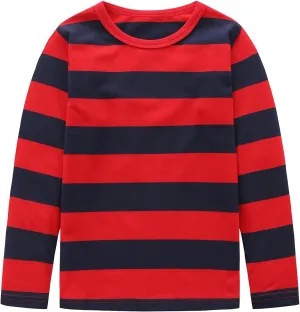 Kids Halloween Shirts Boys Halloween Tshirts Pumpkin Face Long Sleeve T-Shirts for Toddler Kids Boys Girls