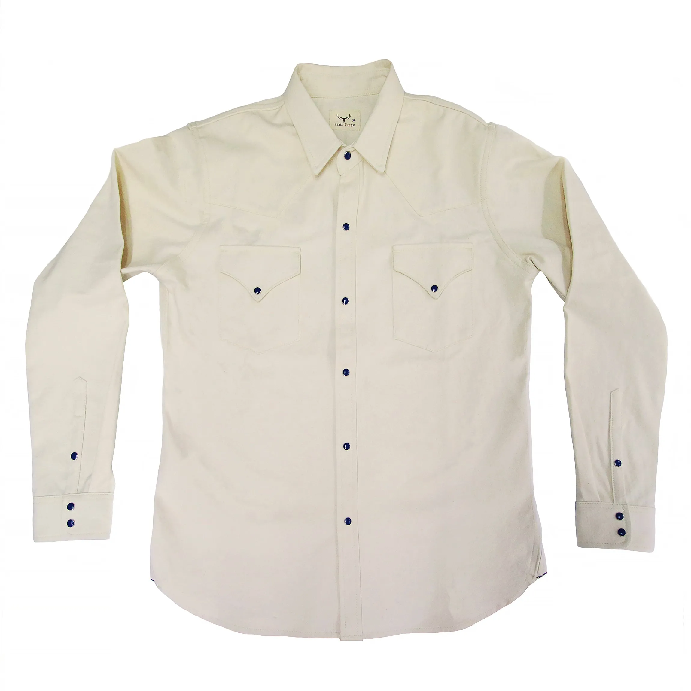 KINARI SELVEDGE WESTERN SHIRT