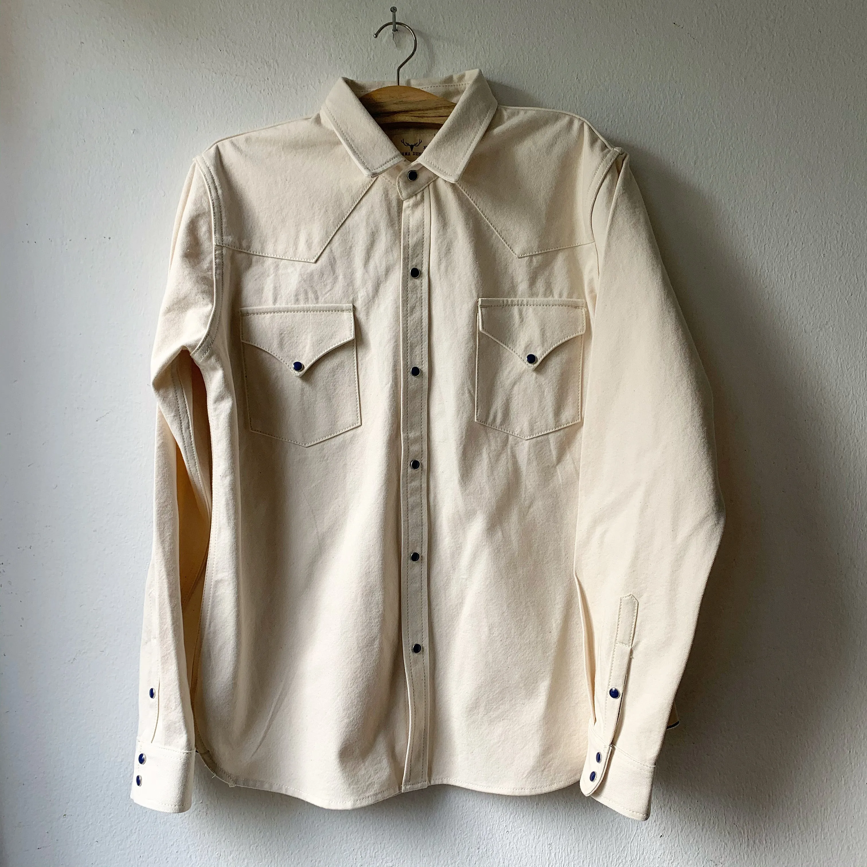 KINARI SELVEDGE WESTERN SHIRT