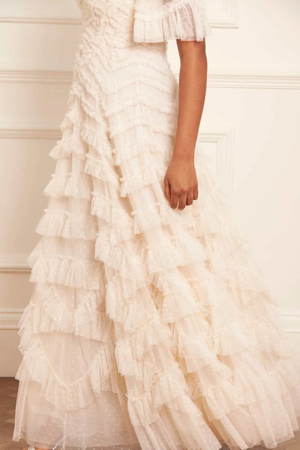 Boho Aesthetic Lana Off-Shoulder Gown