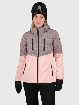 Lattea Women Snow Jacket | Soft Pink