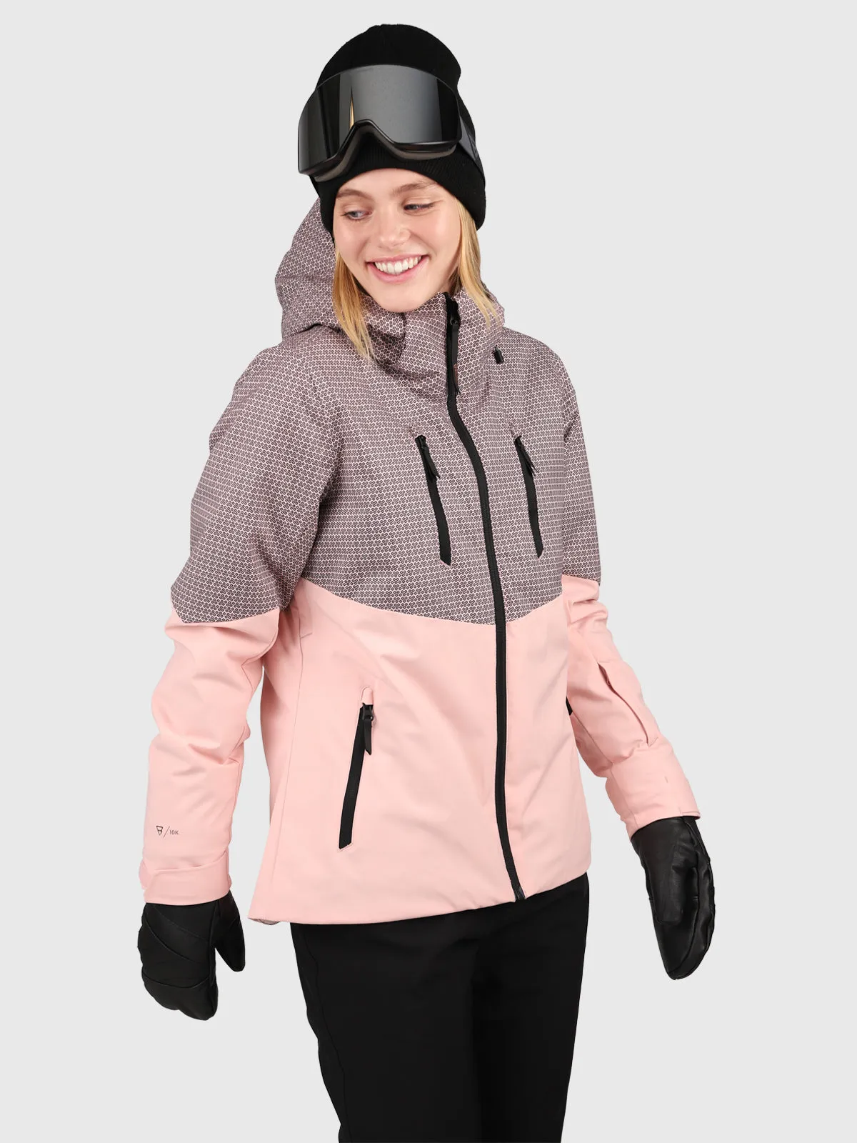 Lattea Women Snow Jacket | Soft Pink