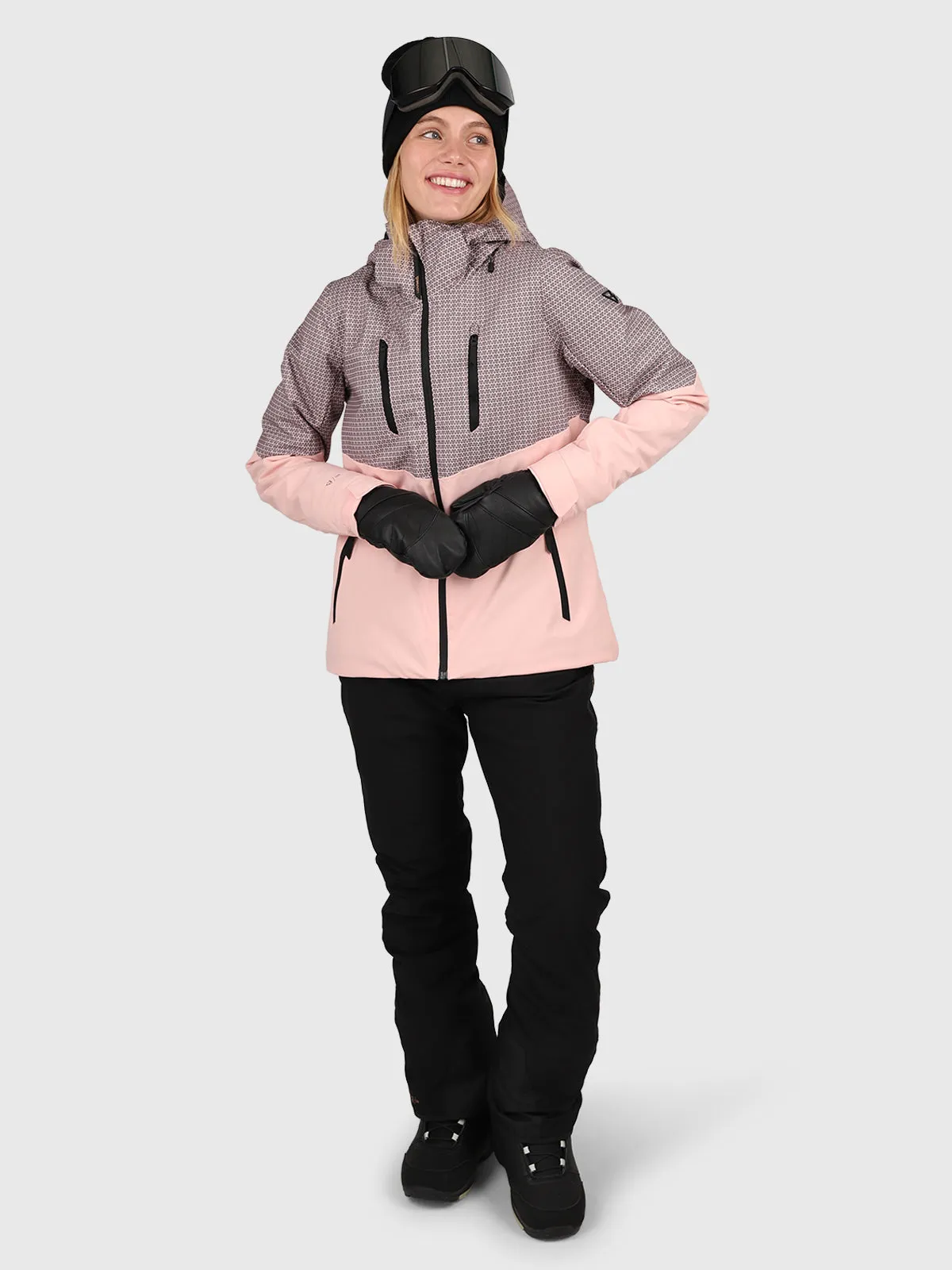 Lattea Women Snow Jacket | Soft Pink