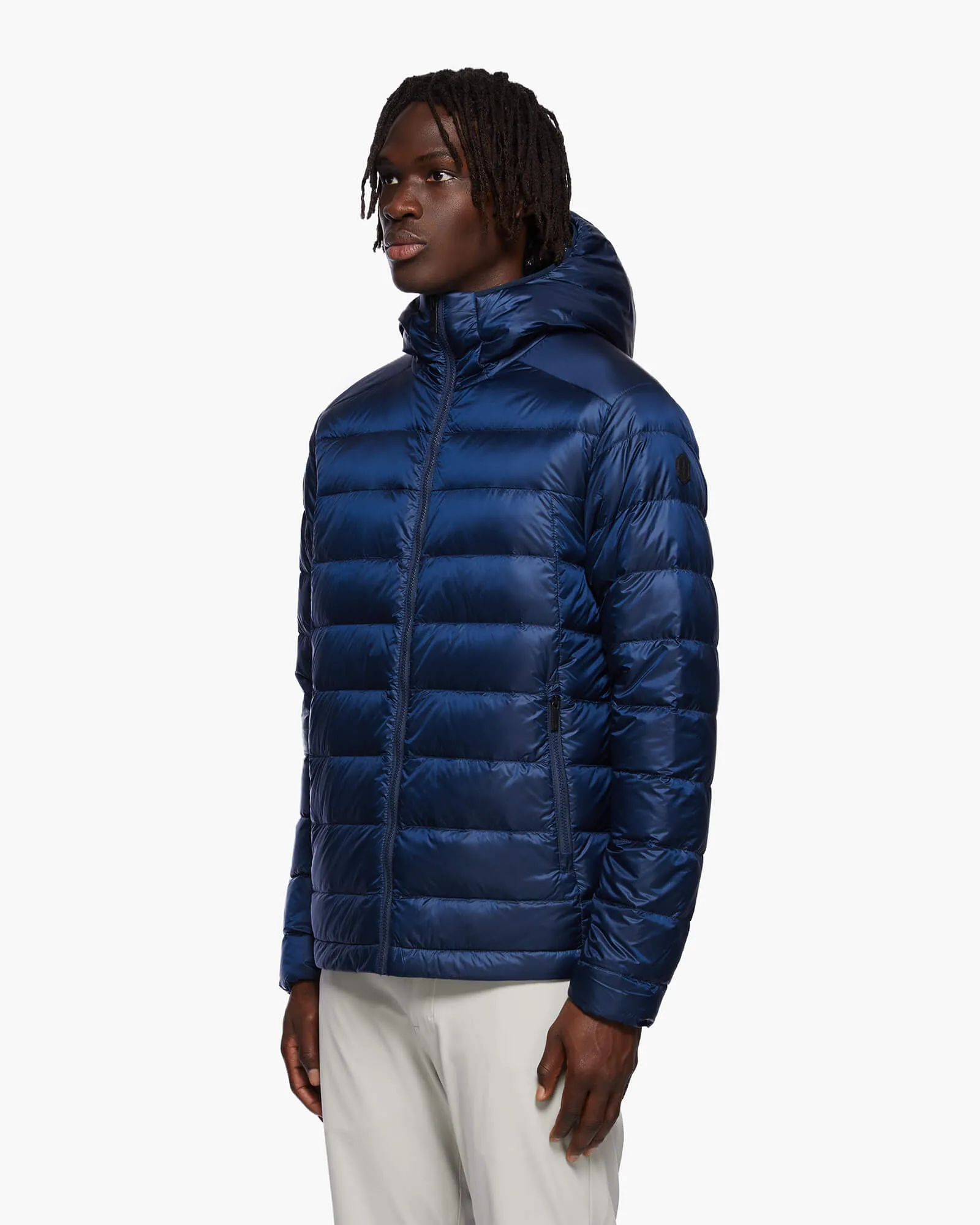 LAWRENCE HOODED | Lightweight Down Jacket