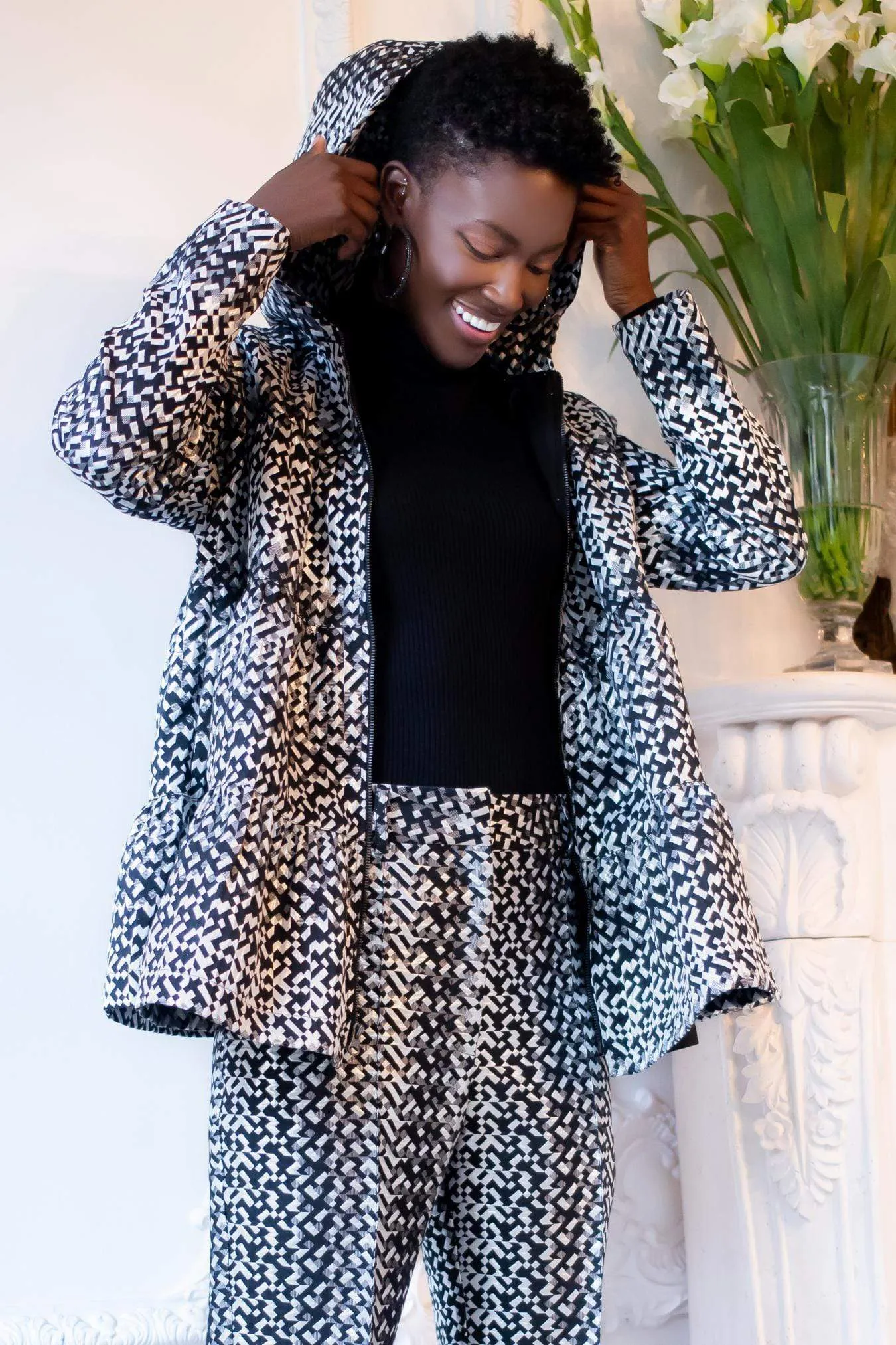 Weather Friendly Maybelle Jacket - Silverado