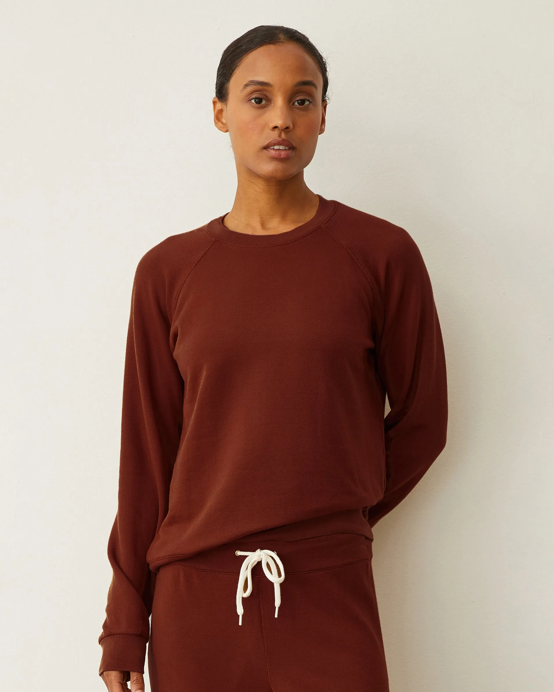 Softfleece Vintage Raglan Sustainable Production Methods