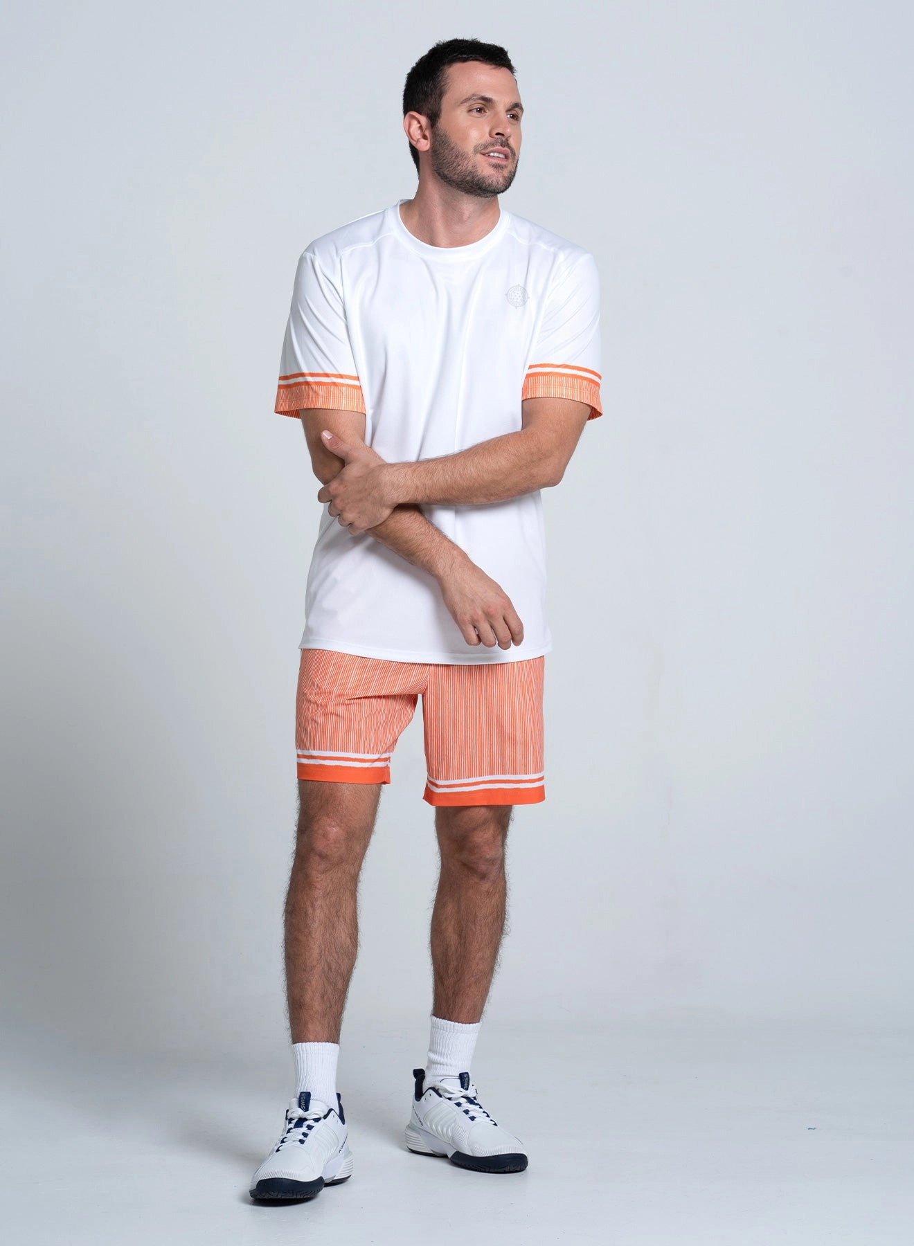 Stretch Material Hydrophobic Surface Treatment The Pickler Vented Short Sleeve
