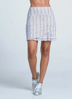 Peek A Blue Skort 17.5" Everyday Flex Core Fit