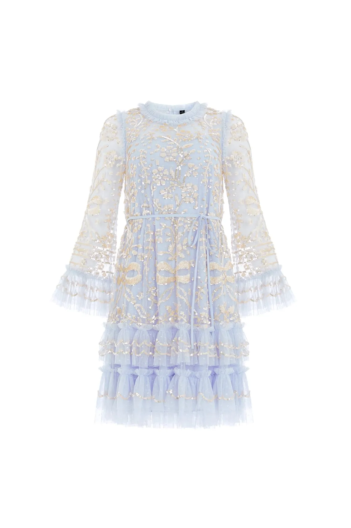 skin friendly Trendy Everyday Celia Long Sleeve Mini Dress