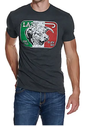 Lazy J Men's Tee Mexico Flag