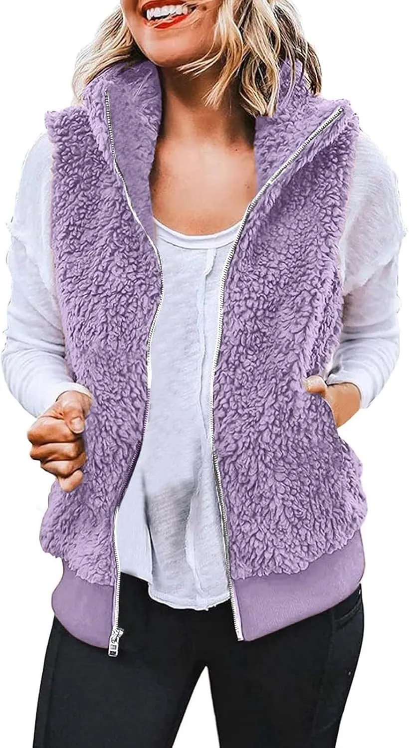 LCMTWX Women's Coats Basic Long Jacket Coat Long Sleeved Jumper with Pockets Winter Coat Women Faux Fur Fur Coats for
