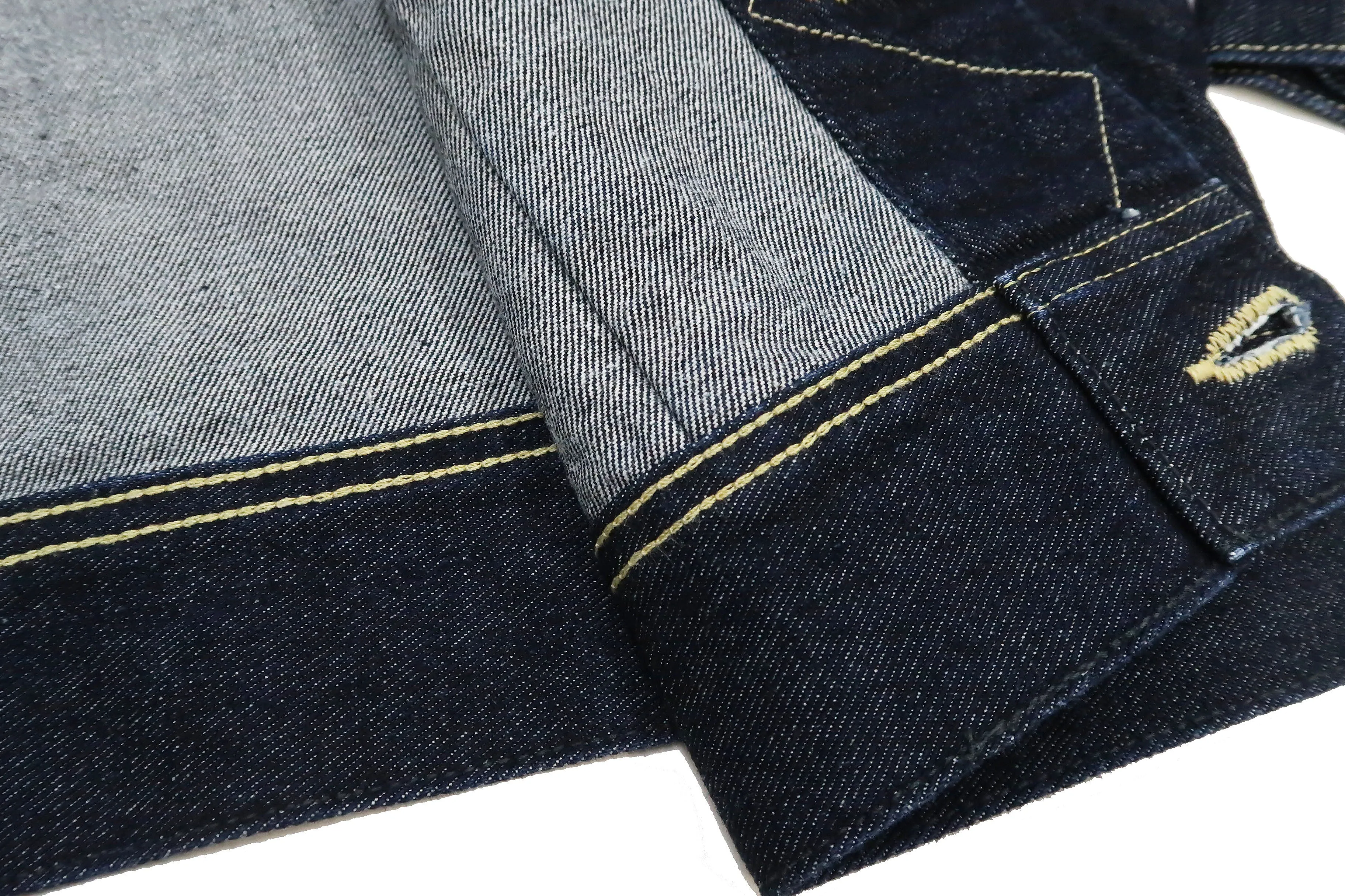 Lee Denim Jacket 101-J Men's Reissue Lee Rider 101J Jacket LM5100 LM5100-500 Rince Indigo-Blue