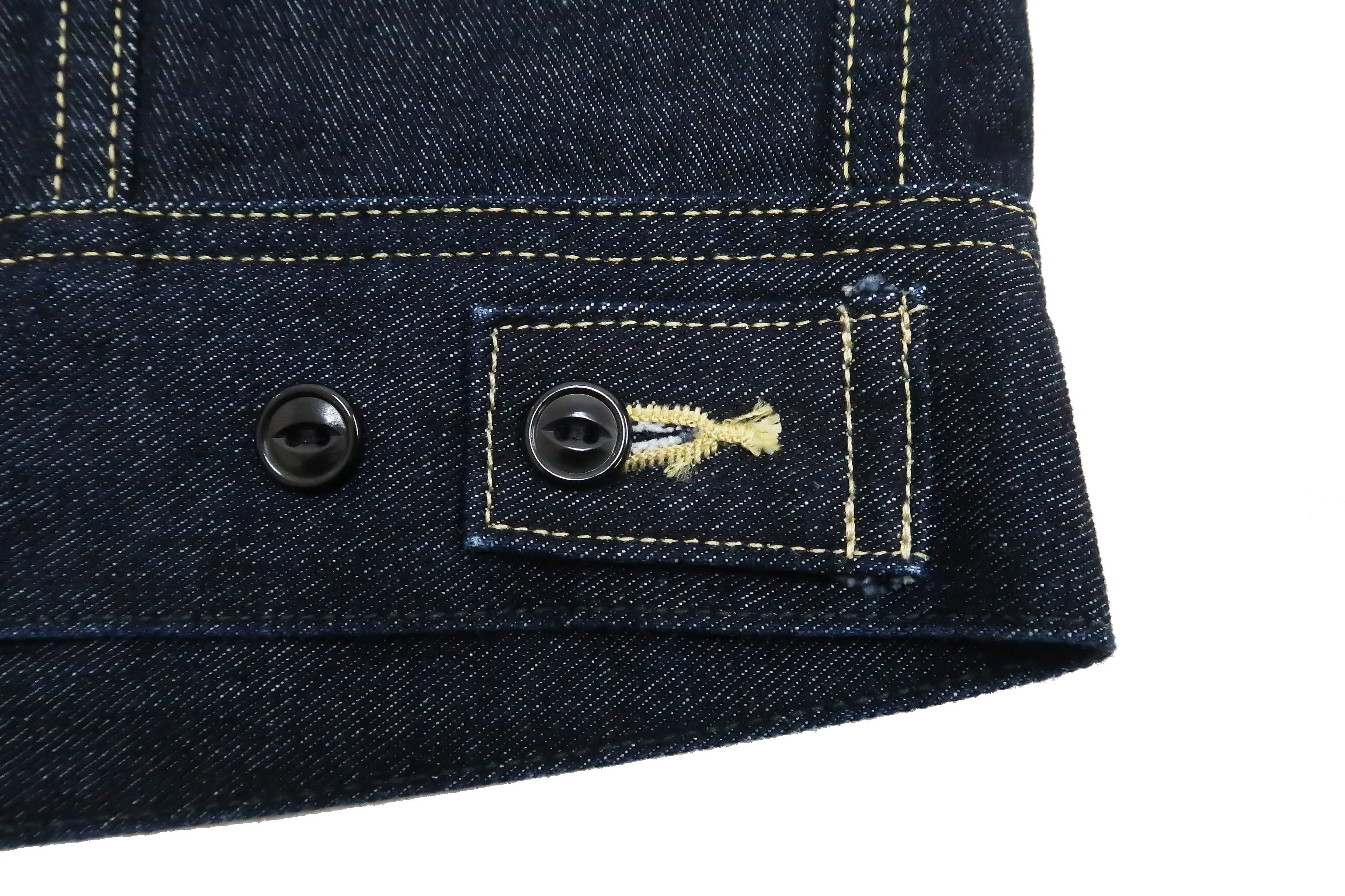 Lee Denim Jacket 101-J Men's Reissue Lee Rider 101J Jacket LM5100 LM5100-500 Rince Indigo-Blue