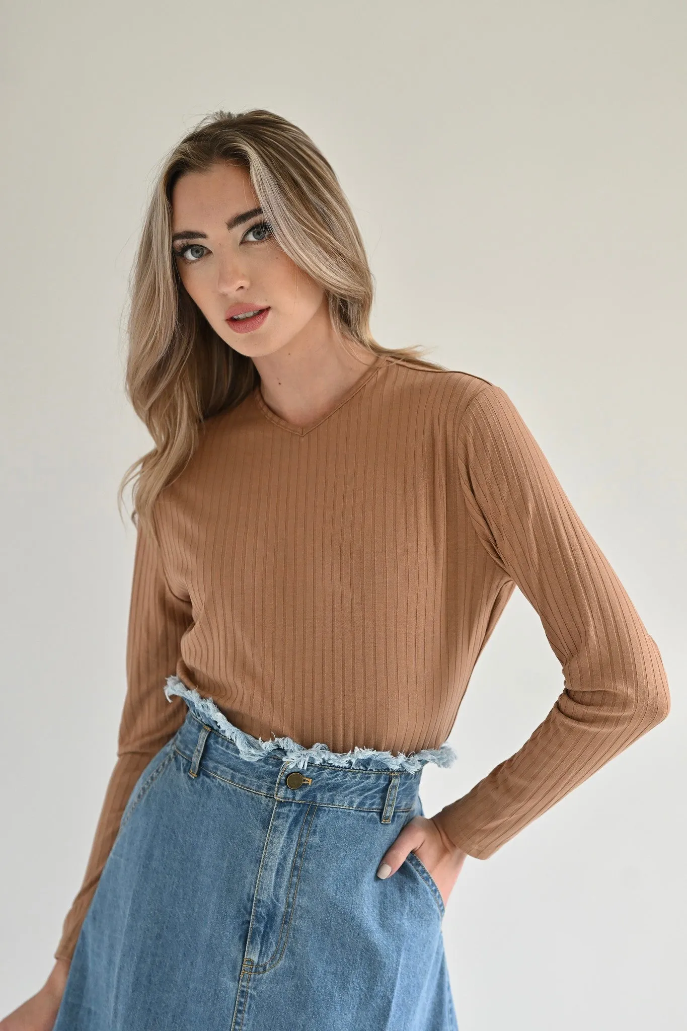 Lee Denim Skirt Mid Rise