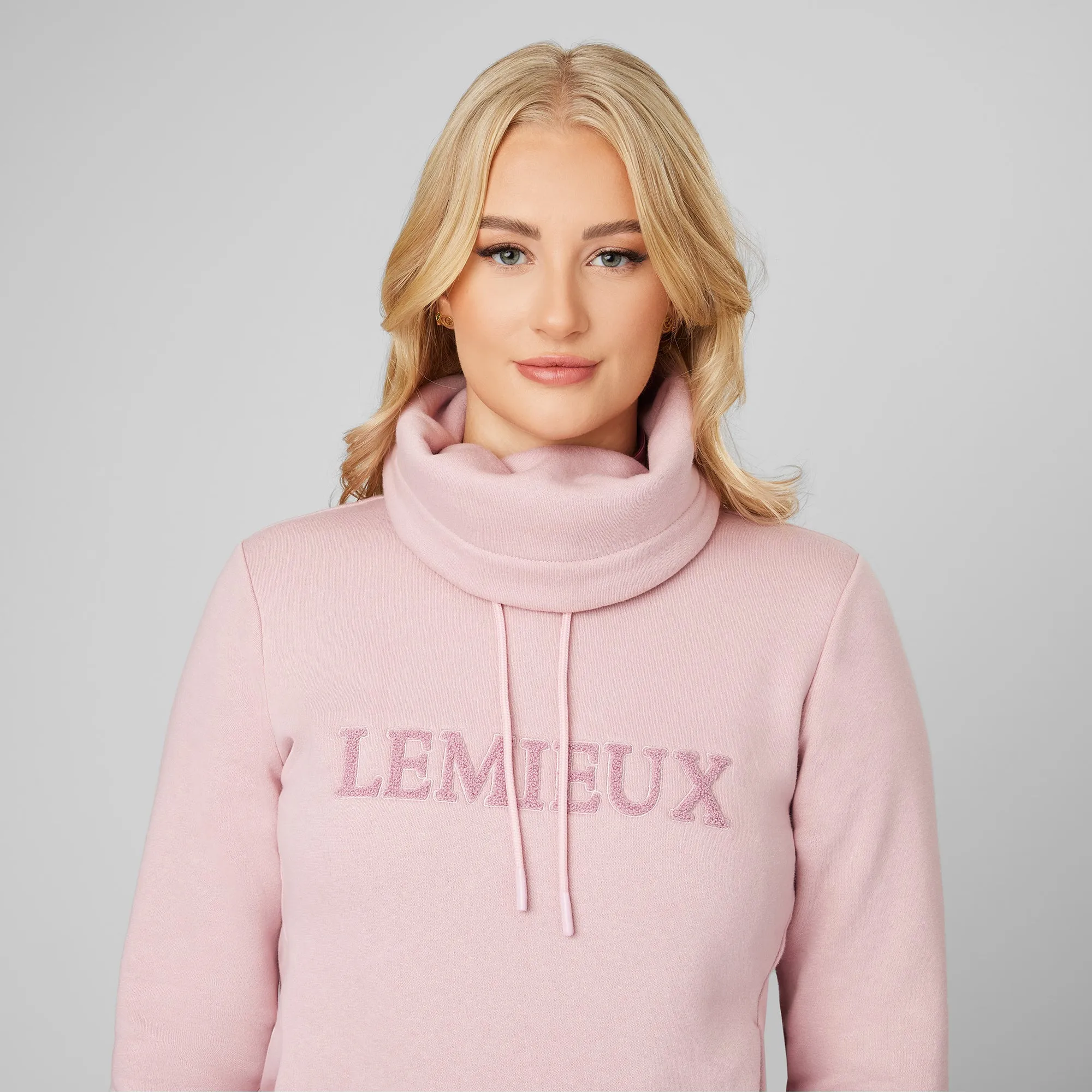 Lemieux Adele Funnel Neck Sweater - Pink Quartz