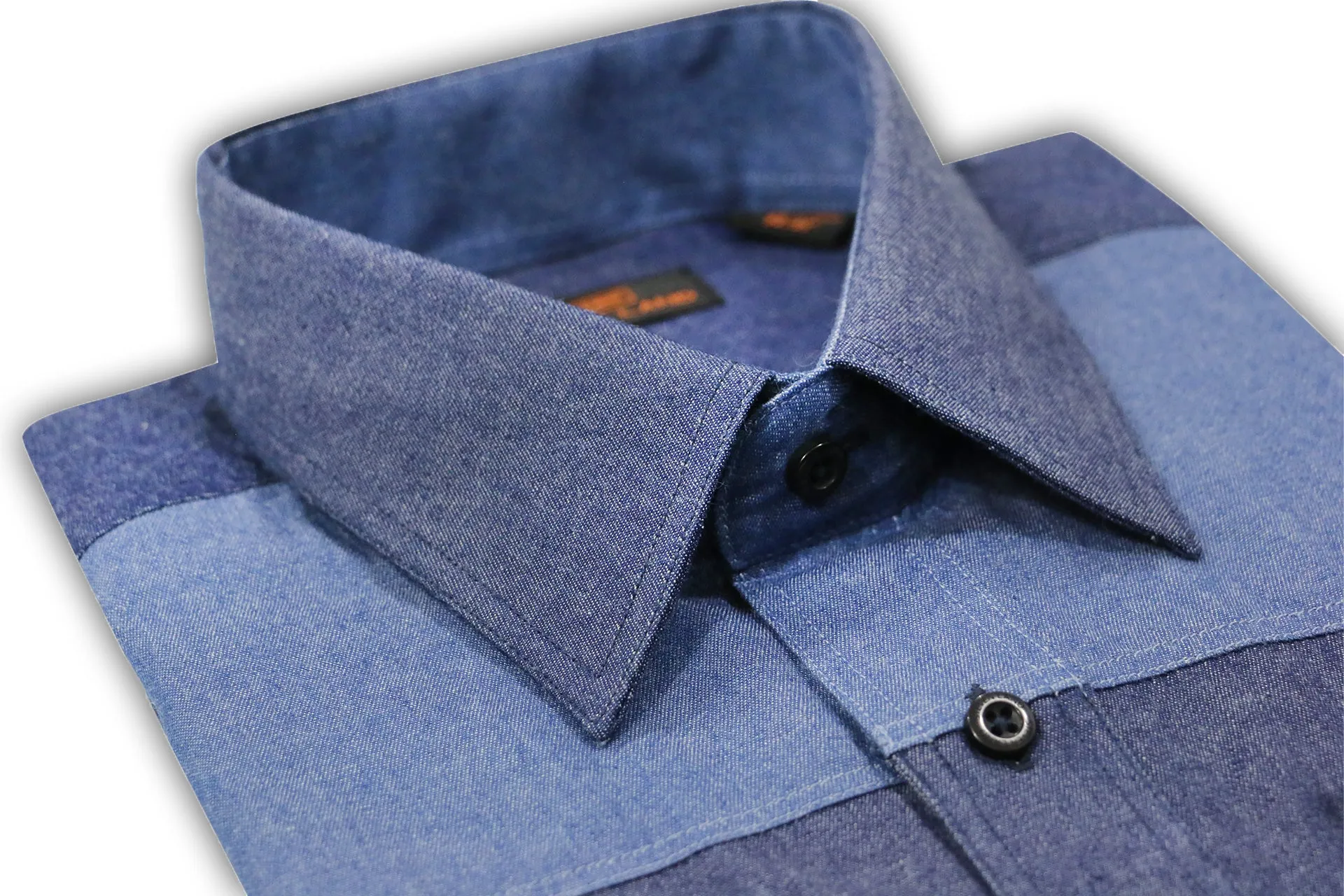 Leon | 100% Cotton | Two-Tone Denim