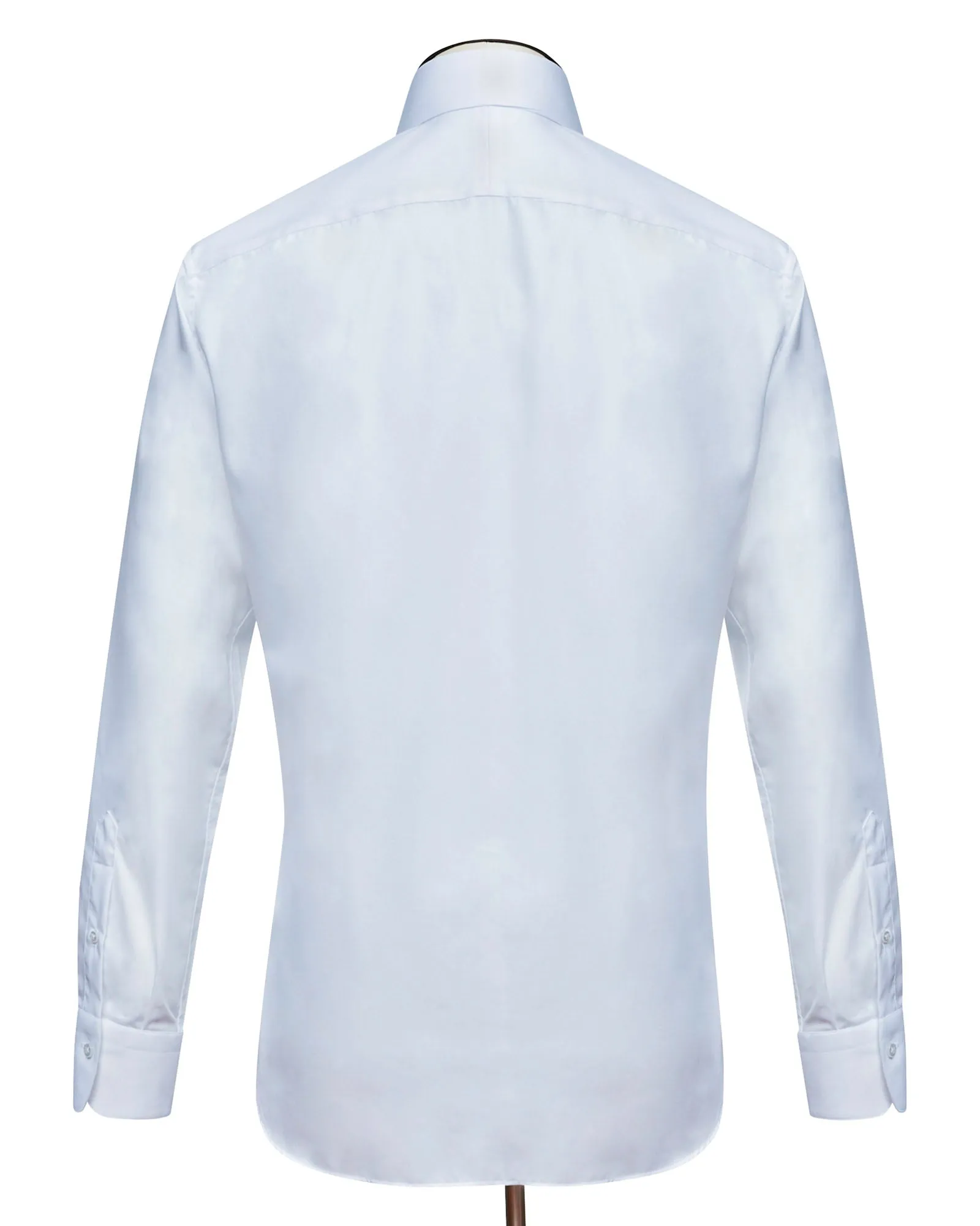 Light Blue Cutaway Collar Short Fit Shirt