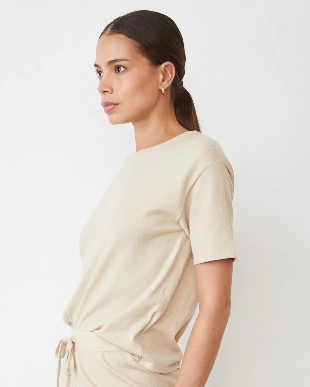 Light Soft Knit Basic Tee preshrunk