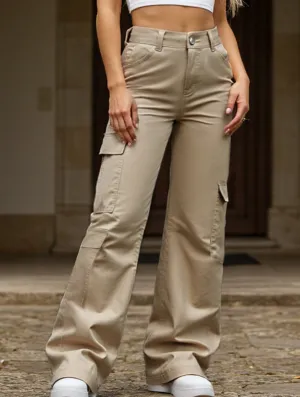 casual high-waist wide-leg trousers Comfort Layer Wear Smart Comfort