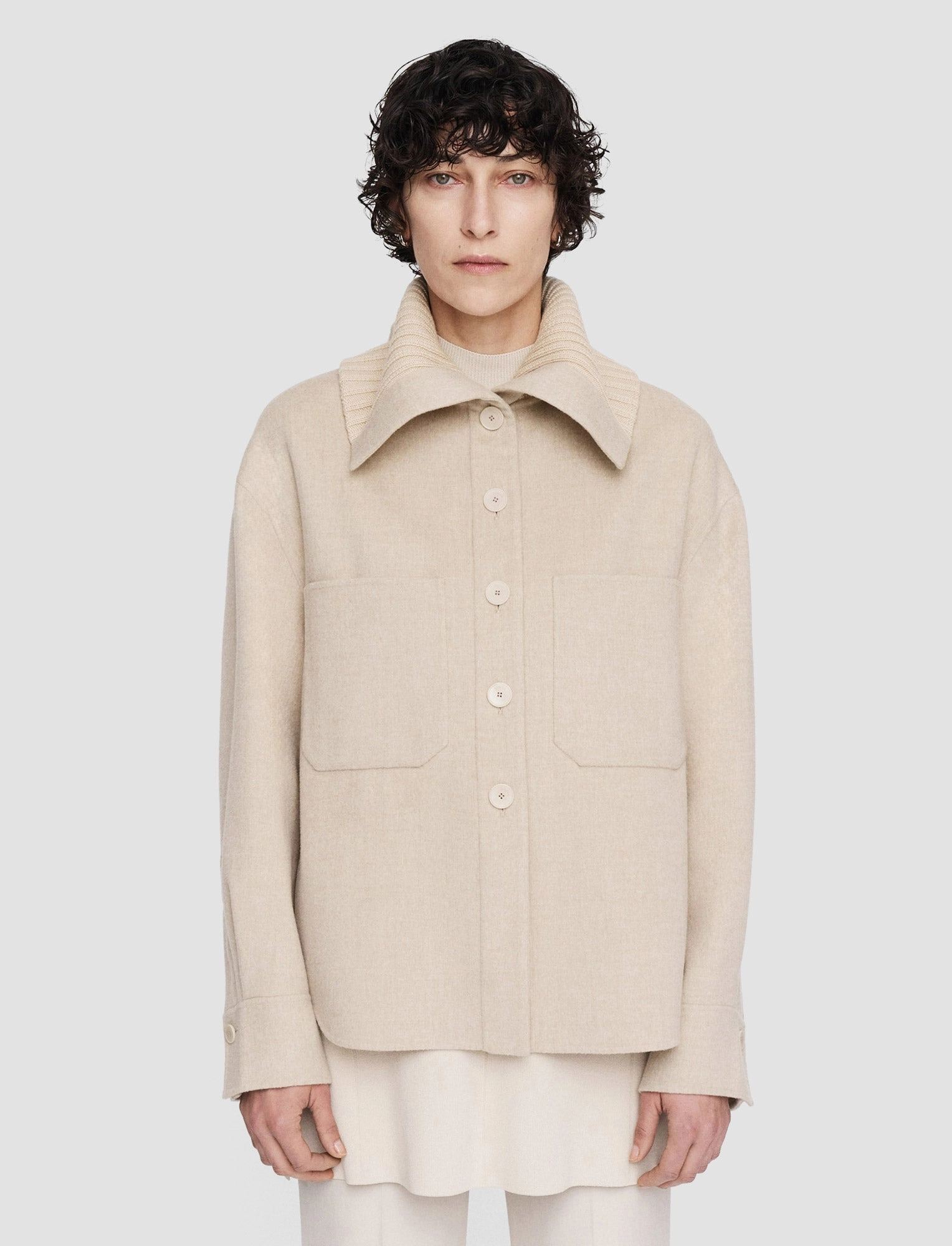 Warm Outerwear Light Double Face Henri Jacket