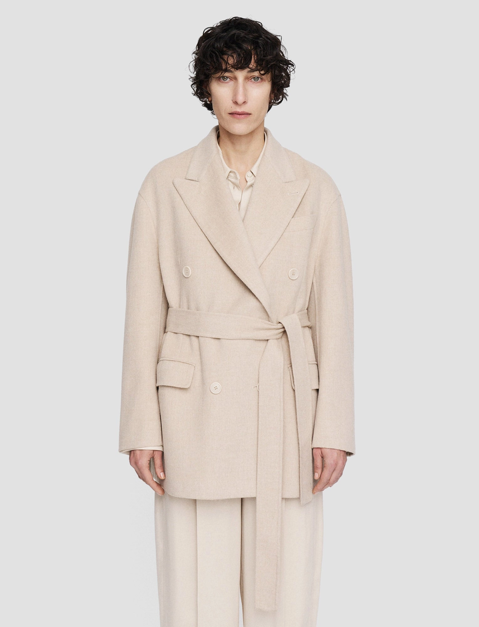 Fashion Comfort Light Double Face Hermel Jacket