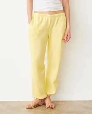 Slim Silhouette Professional Cut Teddy Fleece Relaxed Sweat