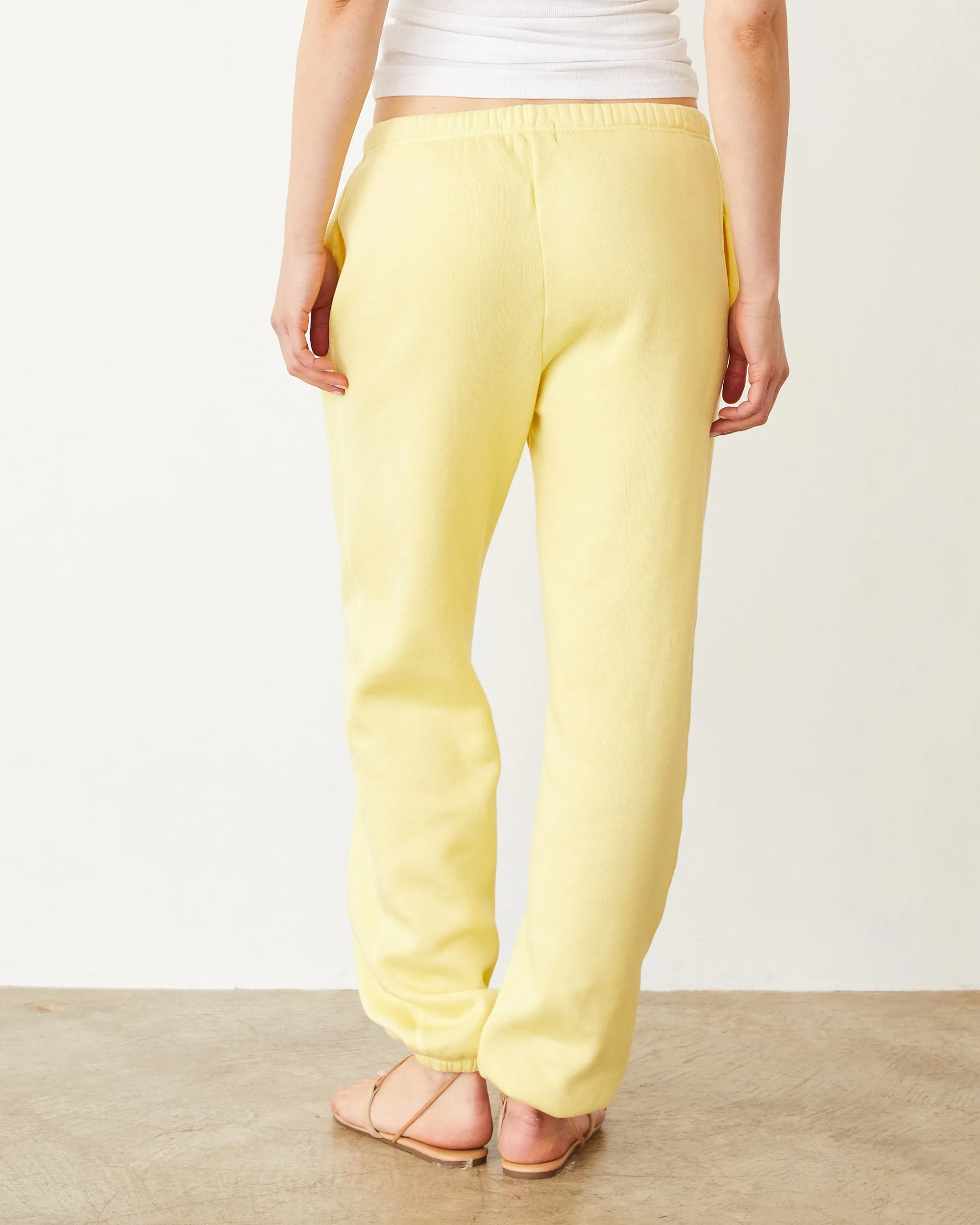 Teddy Fleece Relaxed Sweat Non Restrictive Collar