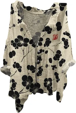 Linen Blouses Button Shirts Top Shirts Women Shirts Linen Shirts for Women 2024 Linen Shirts for Women Linen Shirts