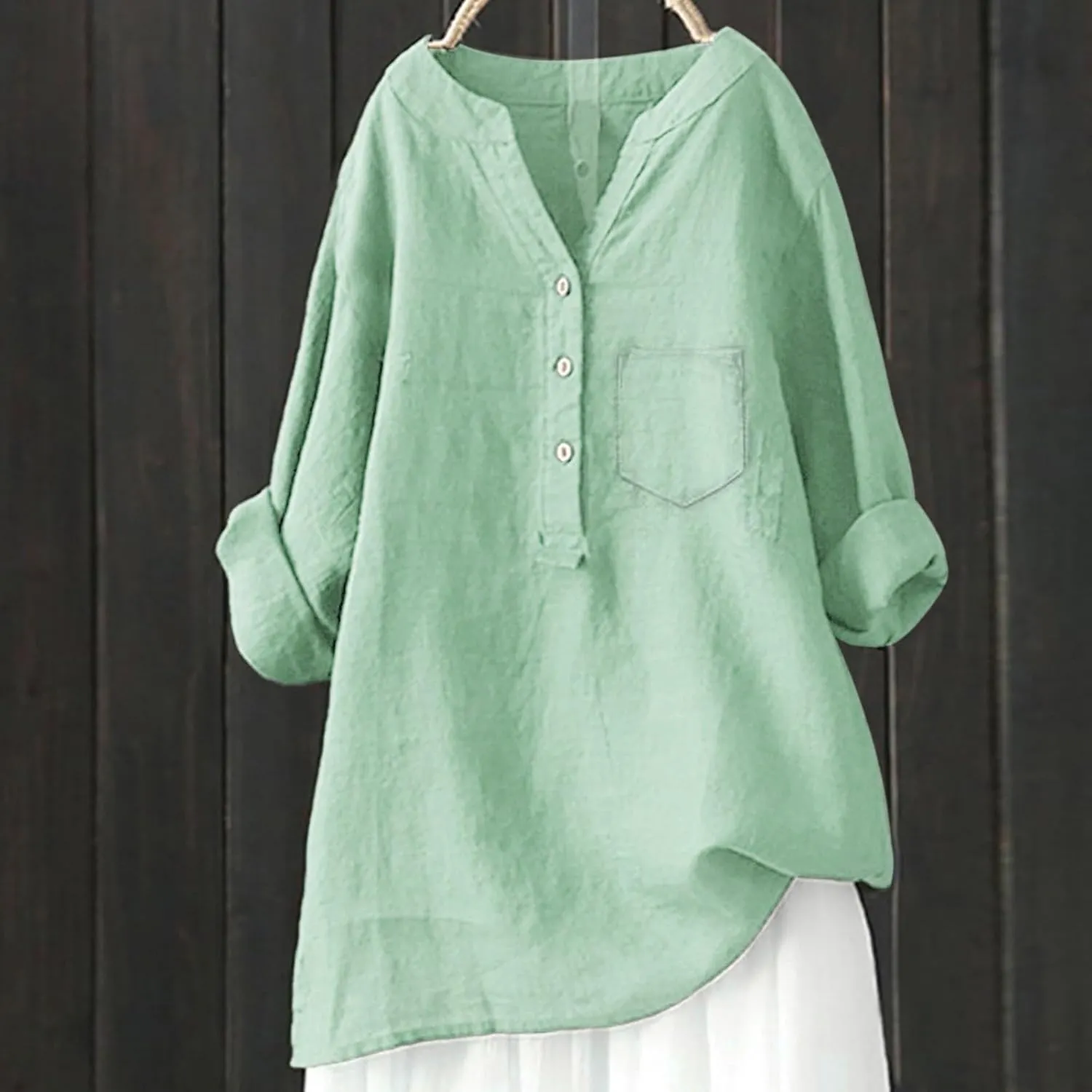 Linen Blouses Button Shirts Top Shirts Women Shirts Linen Shirts for Women 2024 Linen Shirts for Women Linen Shirts