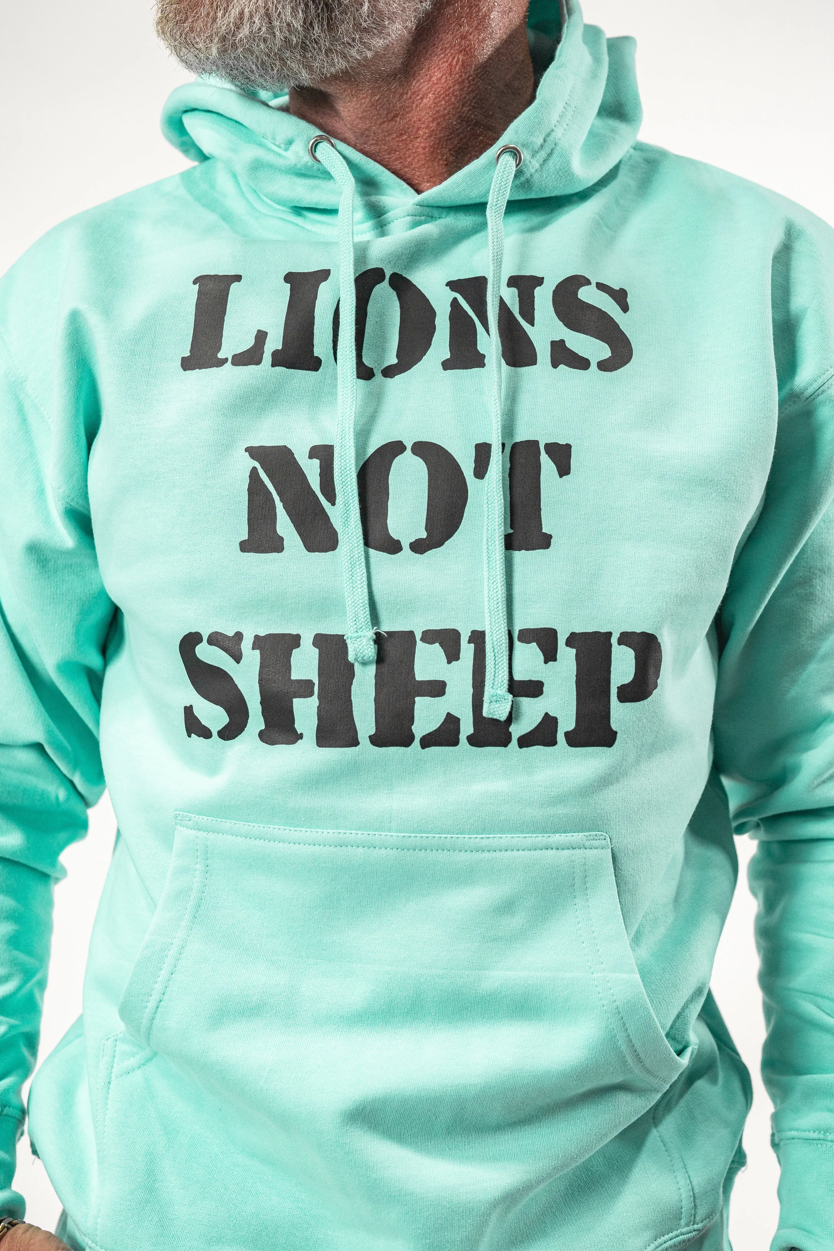 Lions Not Sheep "OG" Hoodie - Mint Edition