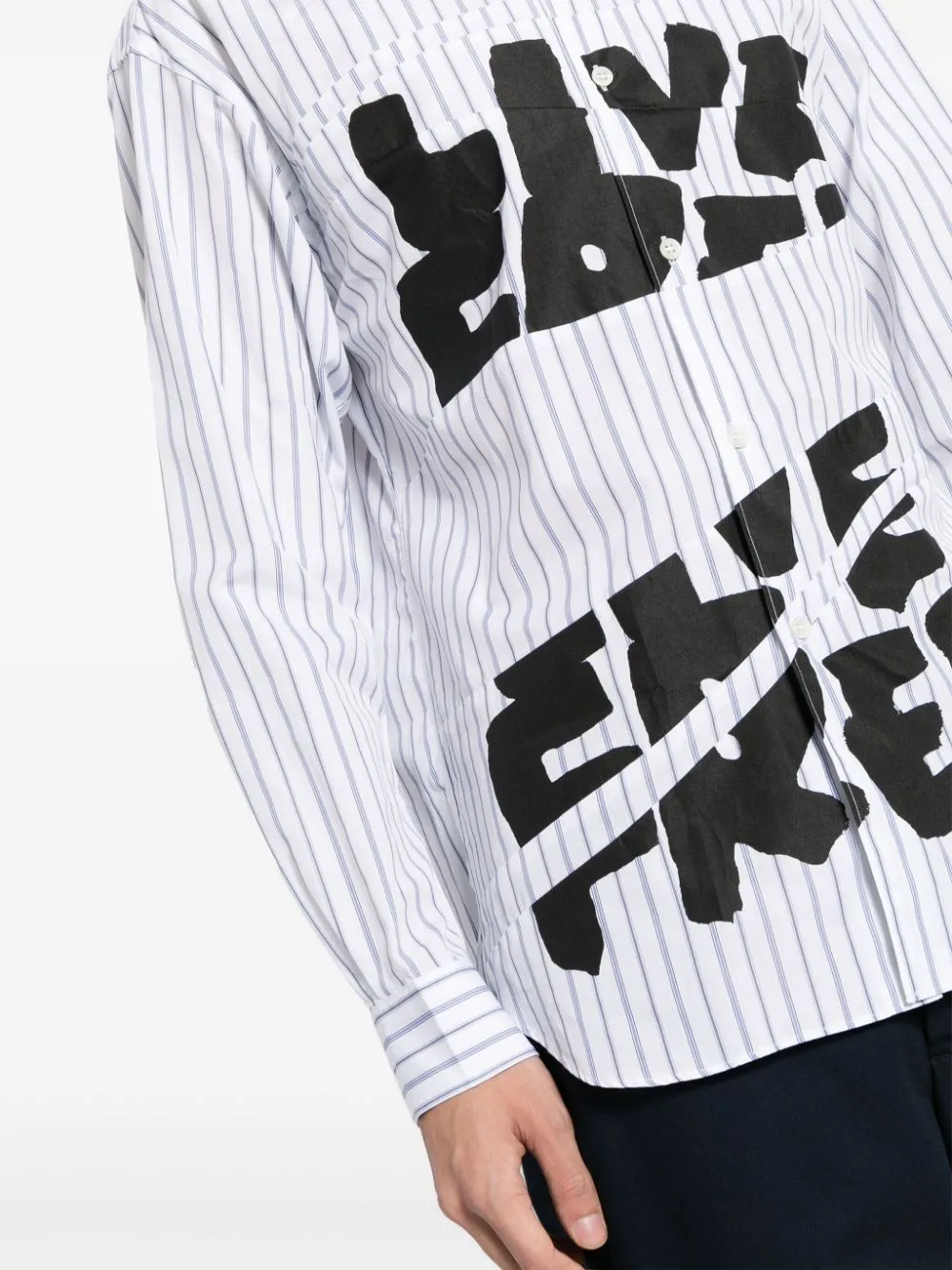 Live Free Striped Shirt