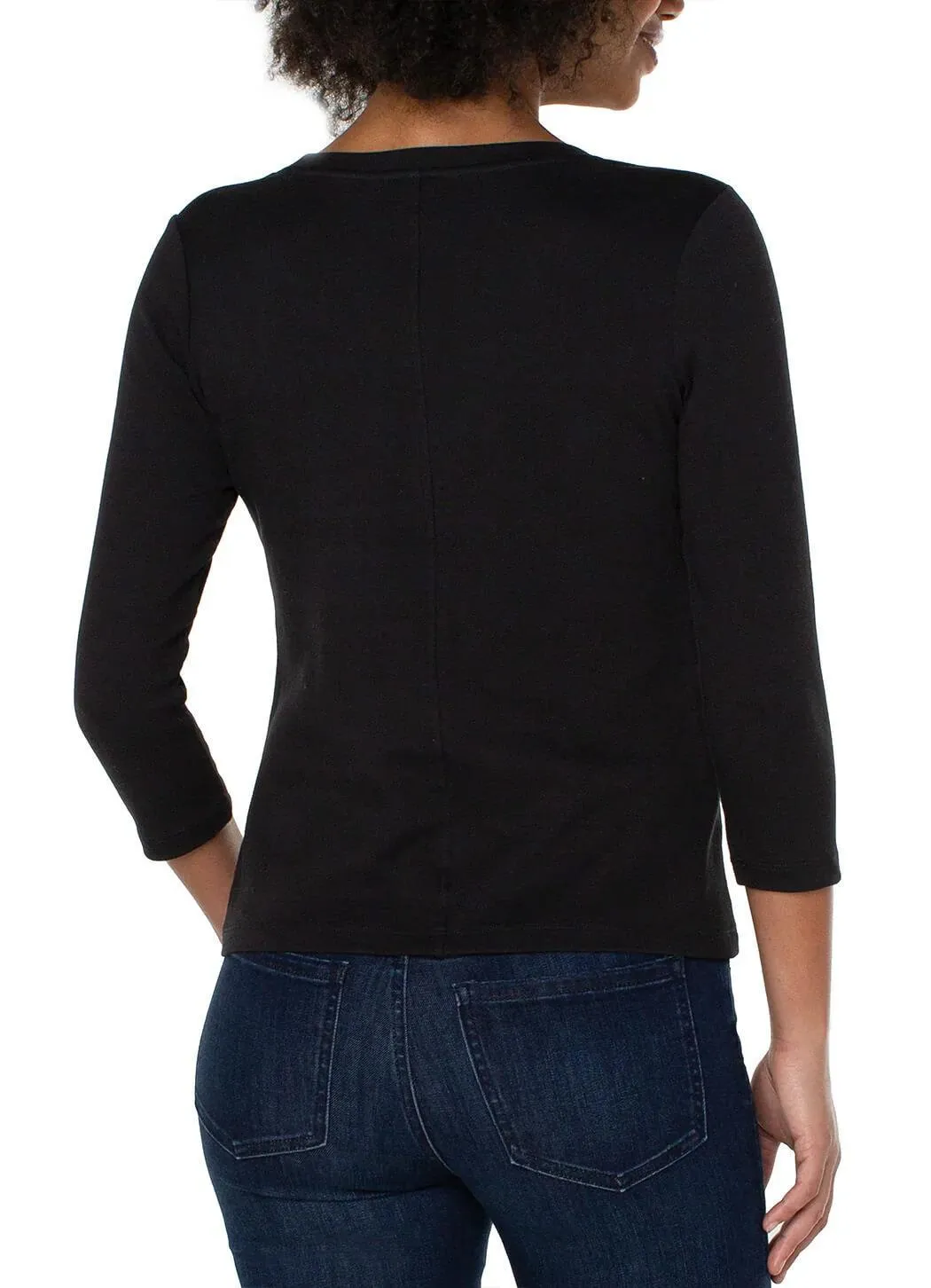 NonIrritatingStitching Wear Resistant Edge Liverpool Scoop Neck Tee