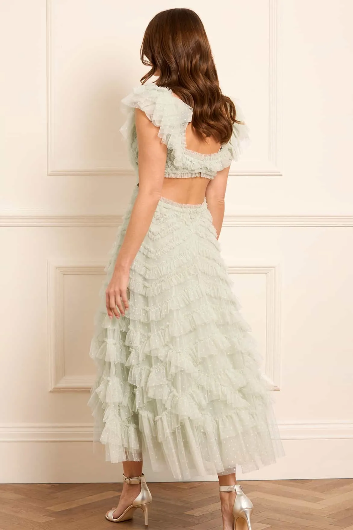 Relaxed Comfort Look Transitional-Wear Lola Backless Ballerina Dress
