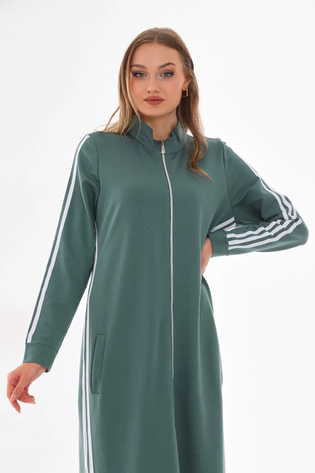 Long cotton jacket
