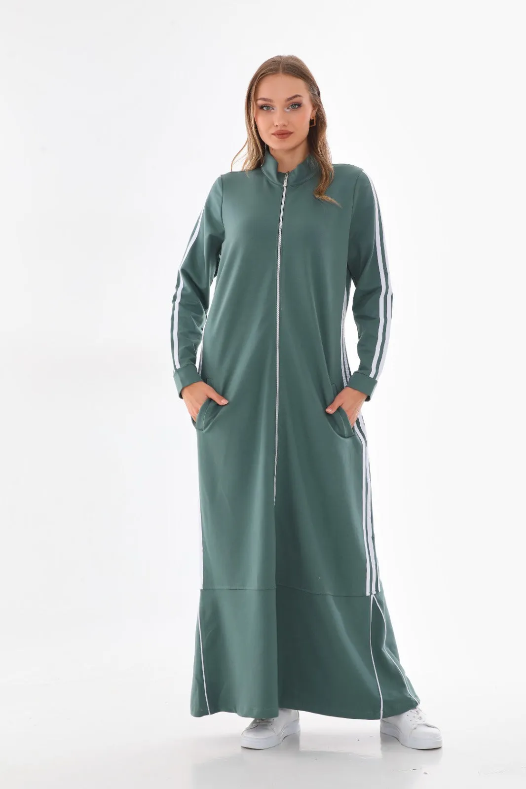 Long cotton jacket