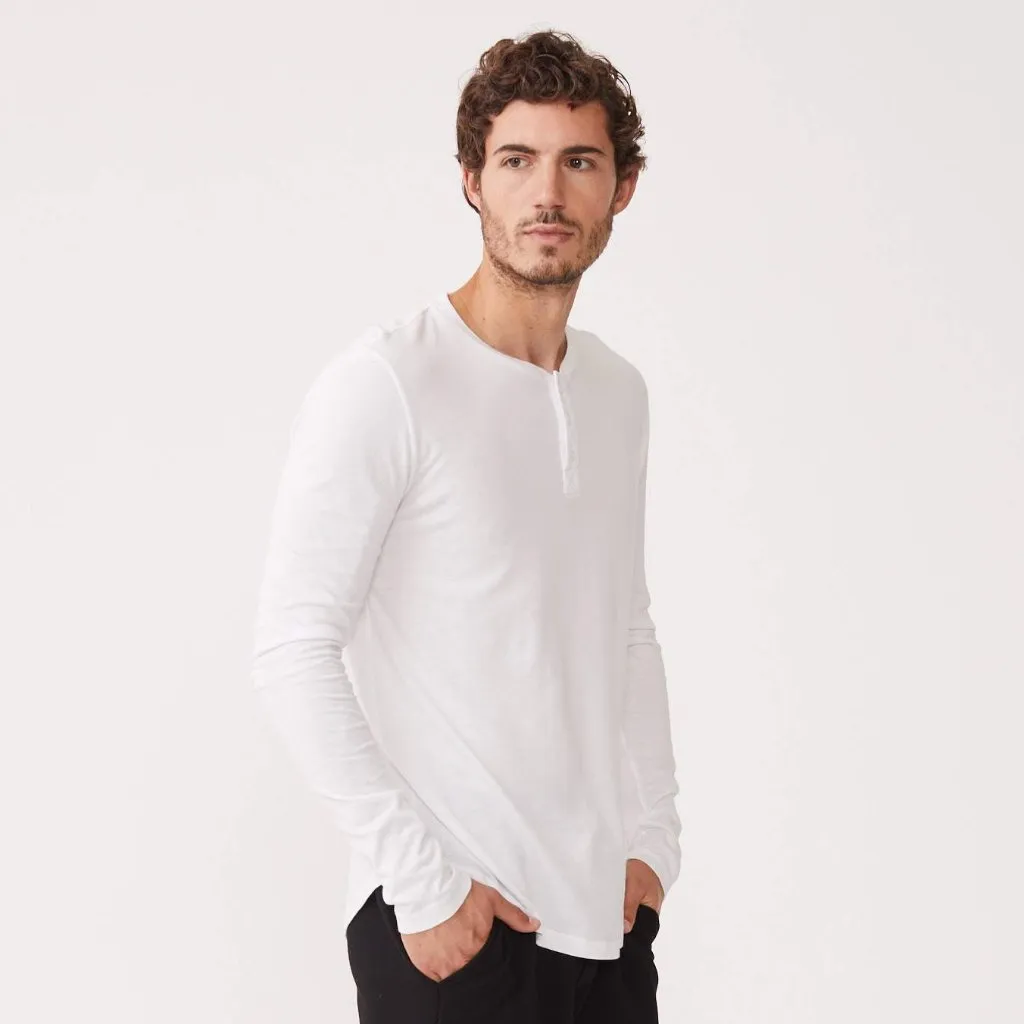 ResilientStretch UltraSoft Blend Long Sleeve Henley
