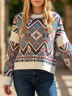 Sporty Hoodie GarmentWashed Softness Loose jacquard Christmas pullover