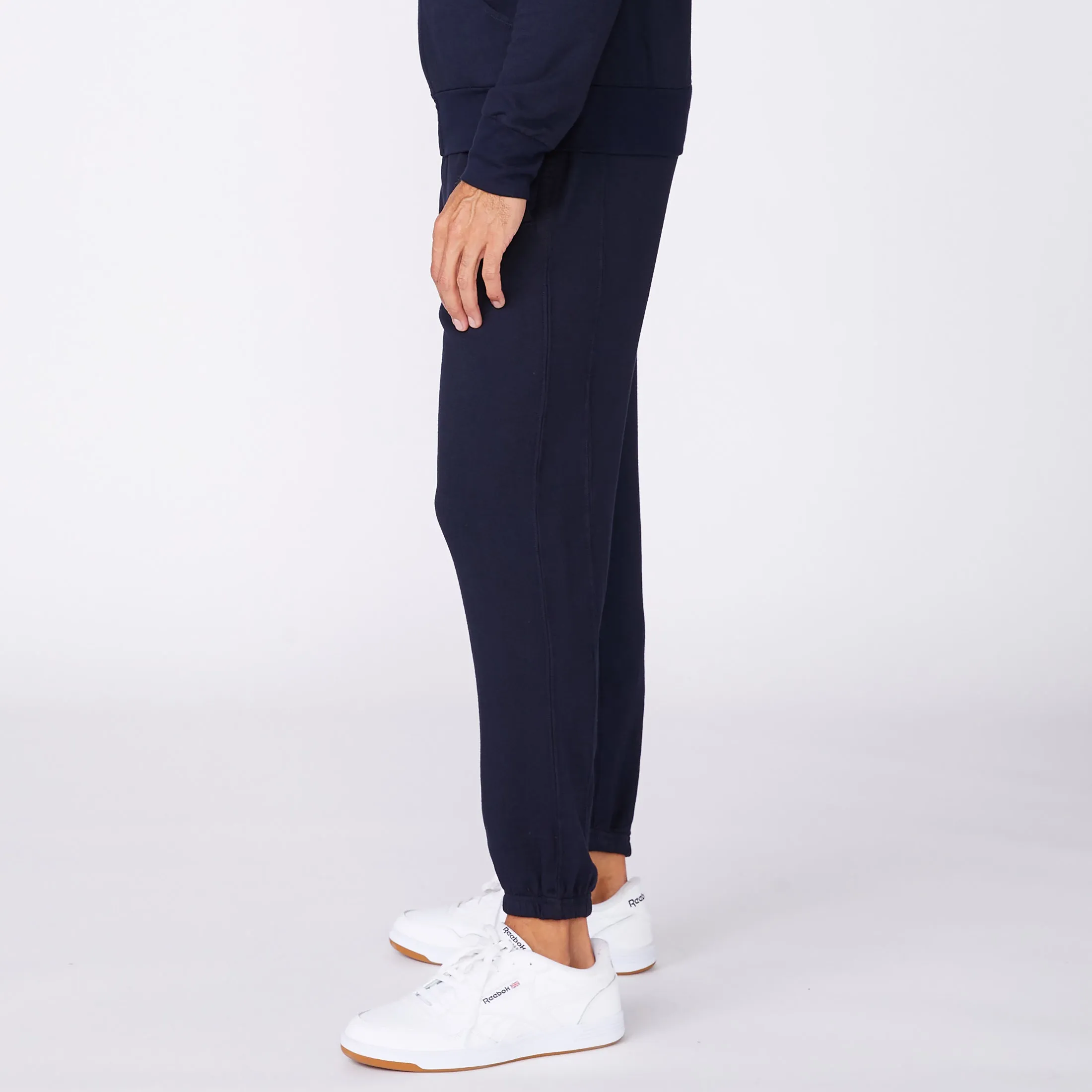 FlexibleCollarStructure Soft Brushed Lining Lounge Sweats