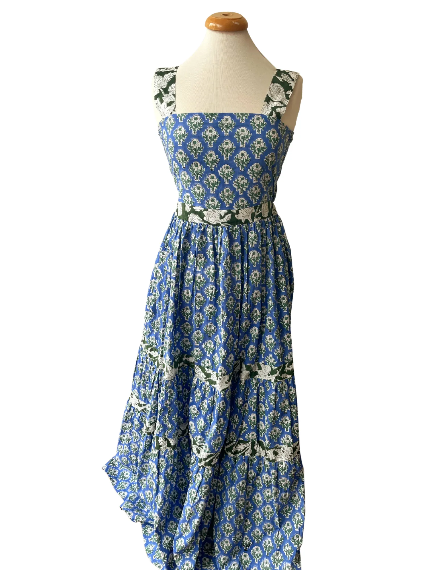 All Fitwear Notting Hill Maxi Dress Garden by the Sea