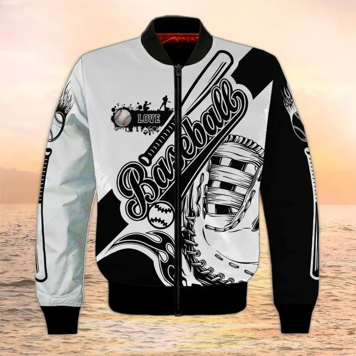 Love Baseball 3D Tshirt Men Women, 3D All Over Printed Baseball Hoodie, Baseball Sweatshirt, Gift To Baseball Player