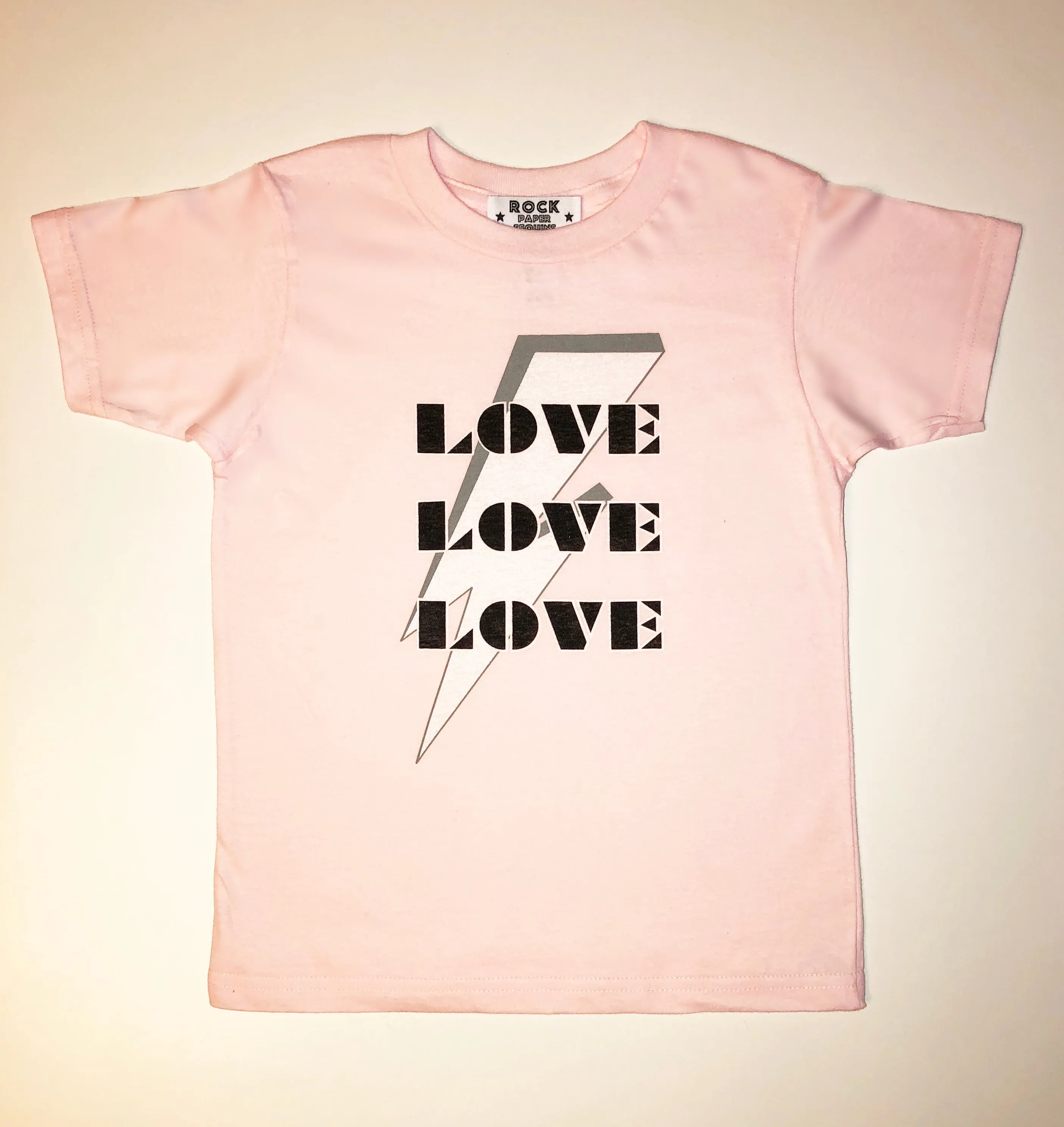 Love Kids Tee in Pink
