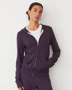 Supersoft Zip Up Hoody Sleek Tone Stylish Vibe