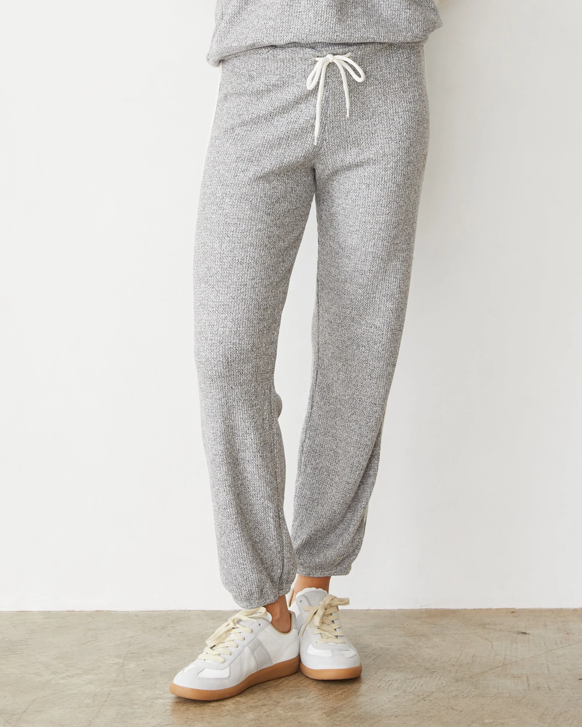 Brushed Thermal Vintage Sweat High-waisted fit Mesh Comfort