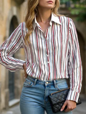 FoldableFeature Anti Fade Technology Plaid-collar shirt