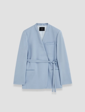Lightweight Outerwear Victor Tailoring Crepe Jacket